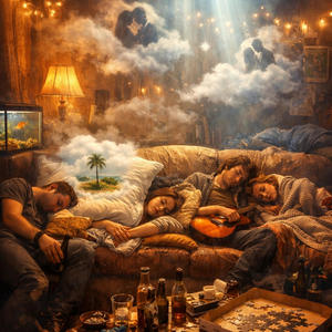 En el sillón de mis invitados.