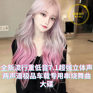 全新流行重低音7.1超强立体声两声道极品车载专用串烧舞曲大碟