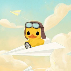 resembling a seagull ready to take wings (Demo)