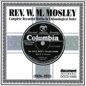 Rev. W.M. Mosley 1926-1931