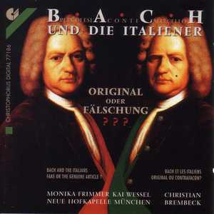 Bach, J.S.: Tilge, Hochster, Meine Sunden / Keyboard Concerto, Bwv 974 / Languet Anima Mea