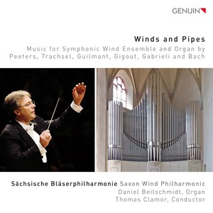 Wind Music - Peeters, F. / Traschel, T. / Guilmant, A. / Gigout, E. / Gabrielli, G. (Winds and Pipes) [Beilschmidt, Saxon Wind Philharmonic, Clamor]