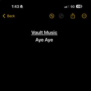 Aye Aye (Explicit)