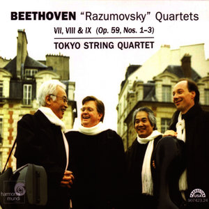 Beethoven: "Razumovsky" Quartets (Op.59, Nos.1-3)