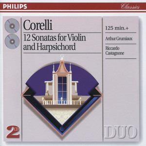 Corelli: 12 Sonatas for Violin & Harpsichord