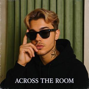 across the room