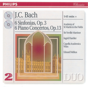 Keyboard Concerto in D Major, Op. 13 No. 2 - J.C. Bach: Keyboard Concerto in D Major, Op. 13 No. 2: I. Allegro con spirito (キョウソウキョクダイ２バン: ダイ１ガクショウ|協奏曲 第2番 ニ長調: 第1楽章:Allegro con spirito)