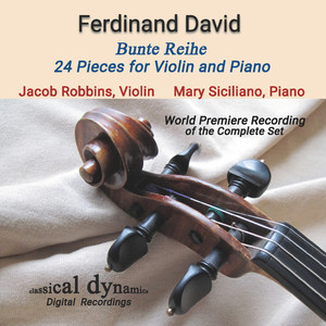 Ferdinand David: Bunte Reihe - 24 Pieces for Violin and Piano, Op. 30