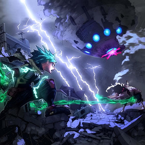 The Battle of Deku Vs Shigaraki