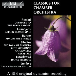 CLASSICS FOR CHAMBER ORCHESTRA, Vol. 1