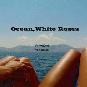 ocean,white rose and lover