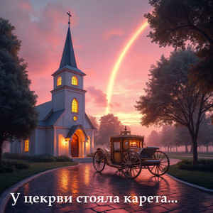 У церкви стояла карета