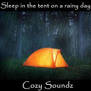 Sleep in the tent on a rainy day