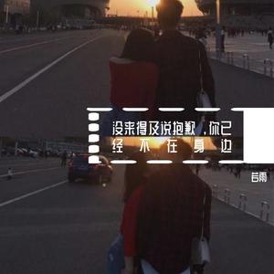 没来得及说抱歉 ，你已经不在身边