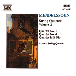 String Quartet No. 1 in E-Flat Major, Op. 12, MWV R25 - I. Adagio non troppo - Allegro non tardante (第一乐章 不太慢的柔板 - 不太快的快板)