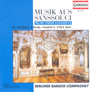 Chamber Music (Baroque) - FREDERICK III / SCHAFFRATH, C. / BACH, C.P.E. / BENDA, F. / JANITSCH, J.G. (Music from Sanssouci) [Berliner Barock-Compagney