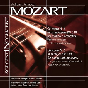 Concerto N° 5 In A Maj. Kv 219 - Rondeau. Tempo Di Menuetto