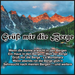 Blau von den Bergen