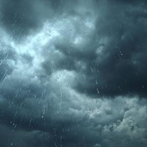 Strong Rain and Wind Thunderstorm