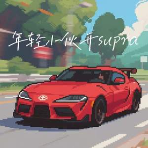 年轻小伙开supra