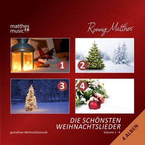 Die schönsten Weihnachtslieder, Vol. 1 - 4 - instrumentale Gemafreie Weihnachtsmusik