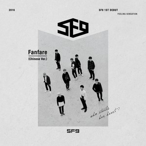 SF9 1st Debut Single Album [Feeling Sensation] Chinese Version