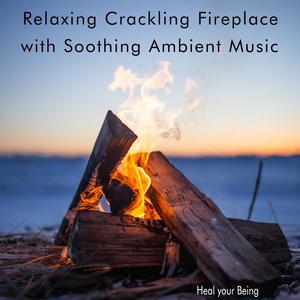 Relaxing Crackling Fireplace with Soothing Ambient Music