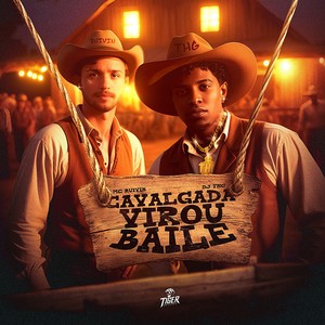 Cavalgada vira baile