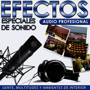 Gente, Multitudes y Ambientes de Interior. Efectos Especiales de Sonido. Audio Profesional