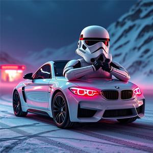 Storm Trooper Alpine White BMW (Explicit)