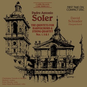 SOLER: Quintets for Harpsichord and Strings