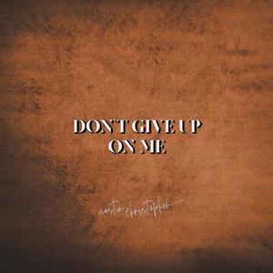 don't give up on me