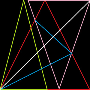 Dance Five Colored Lines