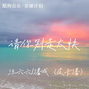 请你别走太快(My heart move move 跳太快)