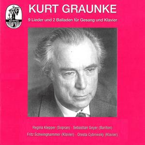 Graunke: Lieder and Ballads for solo voice and piano