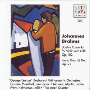 Brahms: Cto. For Violin + Cello Op. 102 / Piano Quartet No. 1