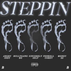 STEPPIN' (feat. Bullygang Bo, Sincerely Self, Fenkell Corey & Money22) [Explicit]