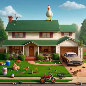 Suburban Oddities: A Sunny Day's Secret - 버번 오디티: 햇살 가득한 날의 비밀