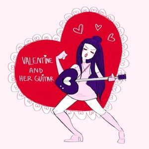 ♡valentine and her guitar♡