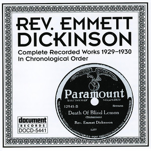 Rev. Emmett Dickinson (1929-1930)