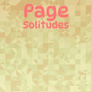 Page Solitudes