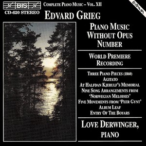 GRIEG: Piano Music Without Opus Number