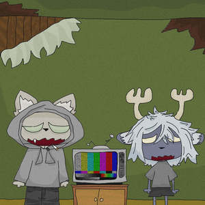 my reflection in the tv (Explicit)