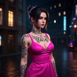 VESTIDO ROSA (Explicit)