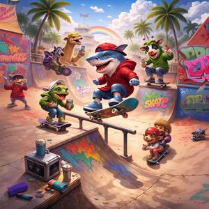 Brainrot Skate All Day!