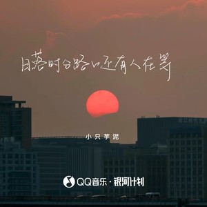 日落时分路口还有人在等