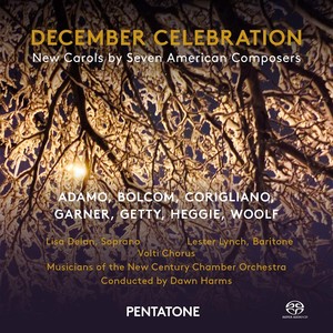 CHRISTMAS Choral Concert: Volti - ADAMO, M. / BOLCOM, W. / CORIGLIANO, J. / GARNER, D. / GETTY, G. (December Celebration)