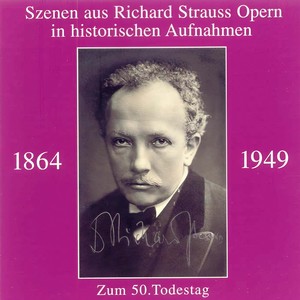 Szenen aus Richard Strauss Opern in historischen Aufnahmen - Ah! Du wolltest mich nicht deinen Mund küssen lassen (Salome)