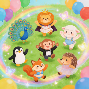 十二只小狐狸与金花兔-开心熊和快乐虎