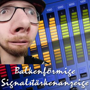 Balkenförmige Signalstärkenanzeige